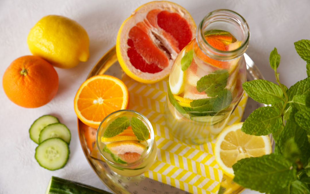 Eau Détox rafraîchissante !