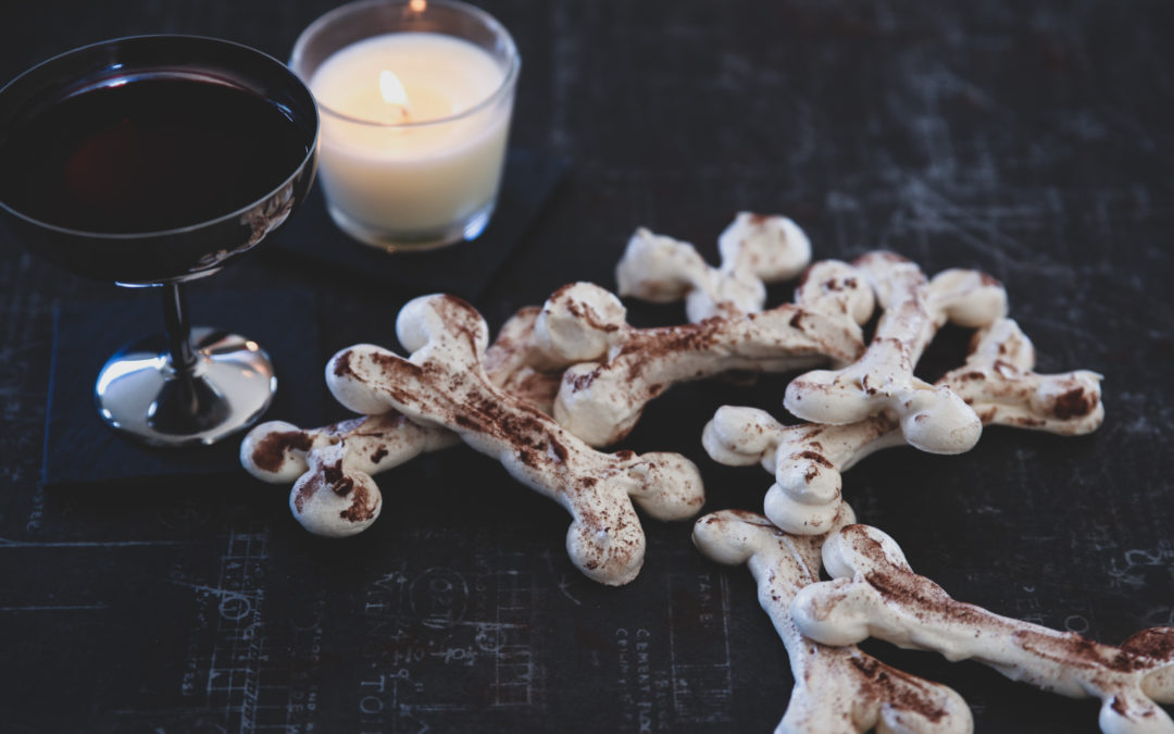 Des Os meringués pour Halloween…