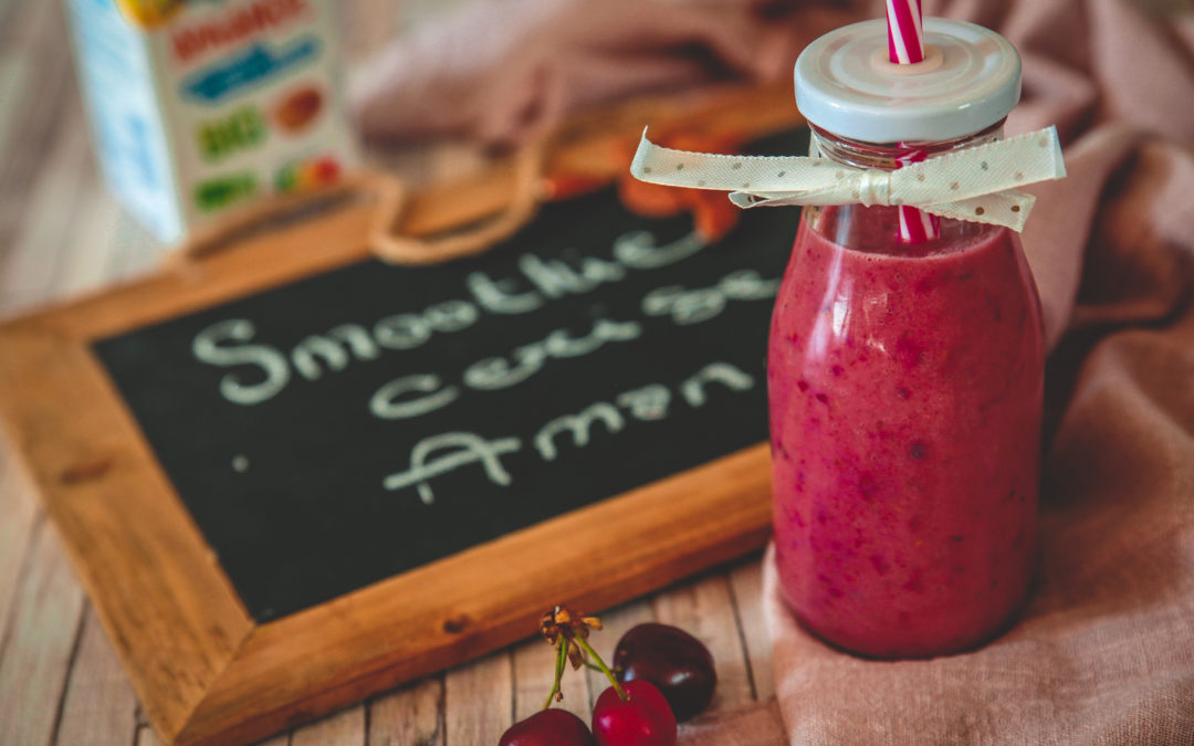 Smoothie Amande-Cerise