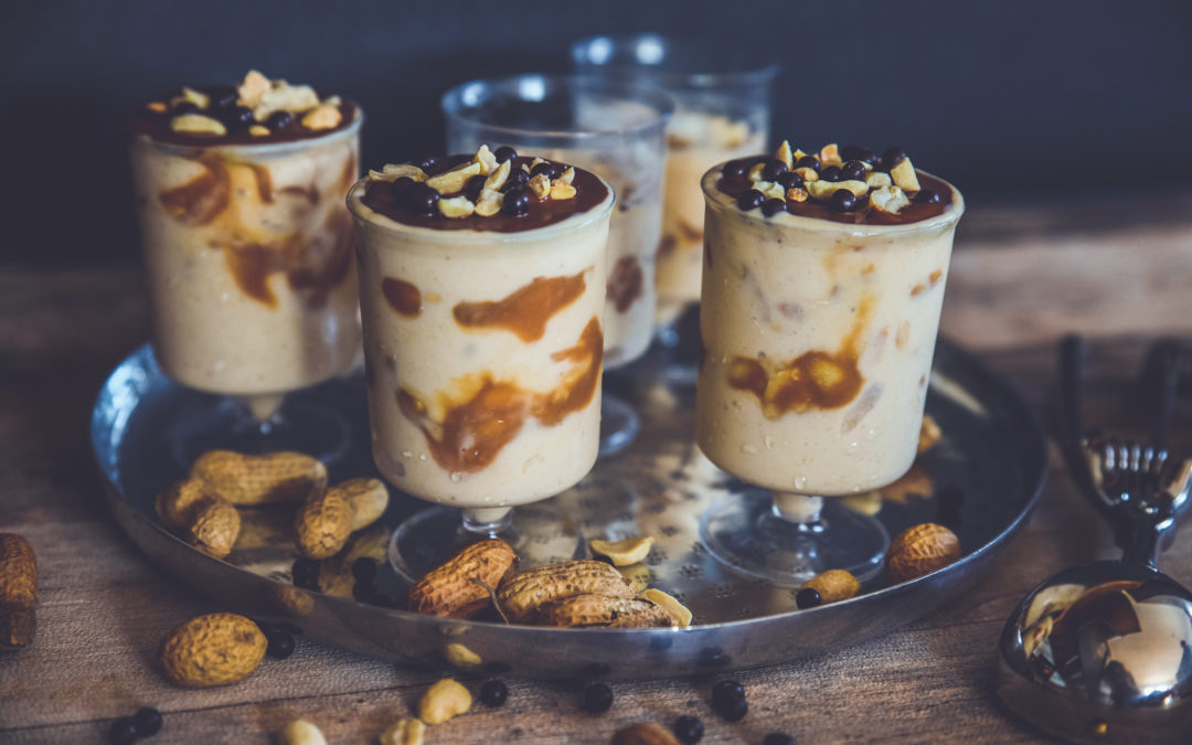 Verrine Glacée Snickers