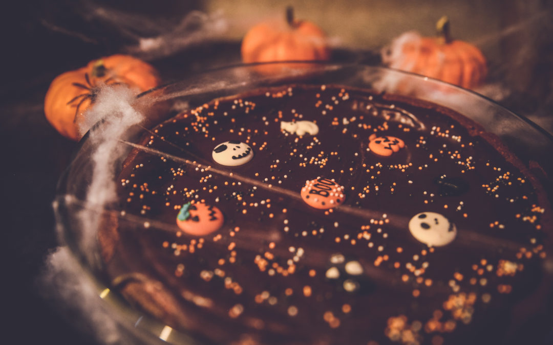 Fondant au chocolat Halloweenesque