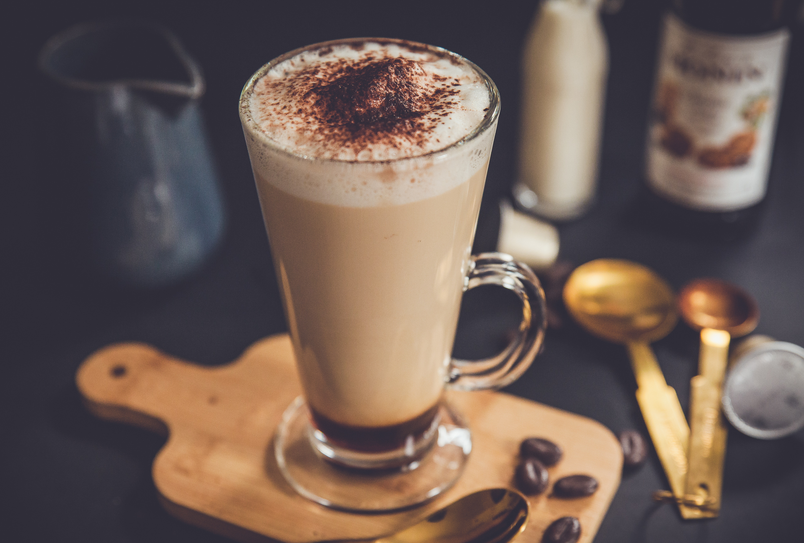 Assortiment pour vos cafés latté et cafés machiatto - Sirop Shop
