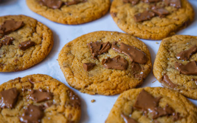 Cookies au chocolat & caramel